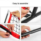 NNETM Football Outdoor Target Throwing Net with 5 Pockets-3