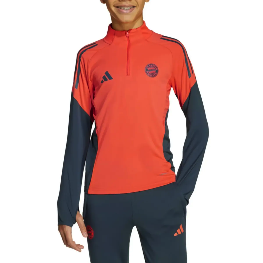 Kids - Bayern Munich Training Technical Soccer Tracksuit 2025/26 - Adidas