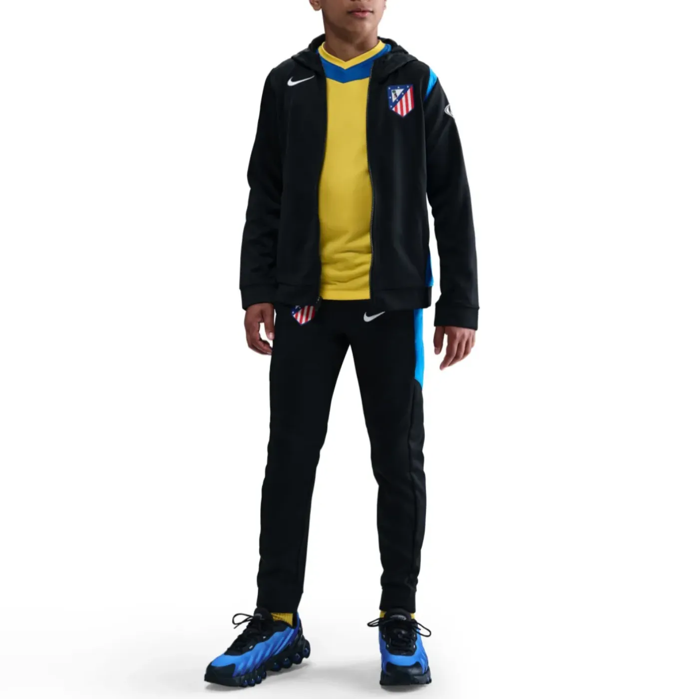 Kids - Atletico Madrid UCL casual presentation tracksuit 2025/26 - Nike-1