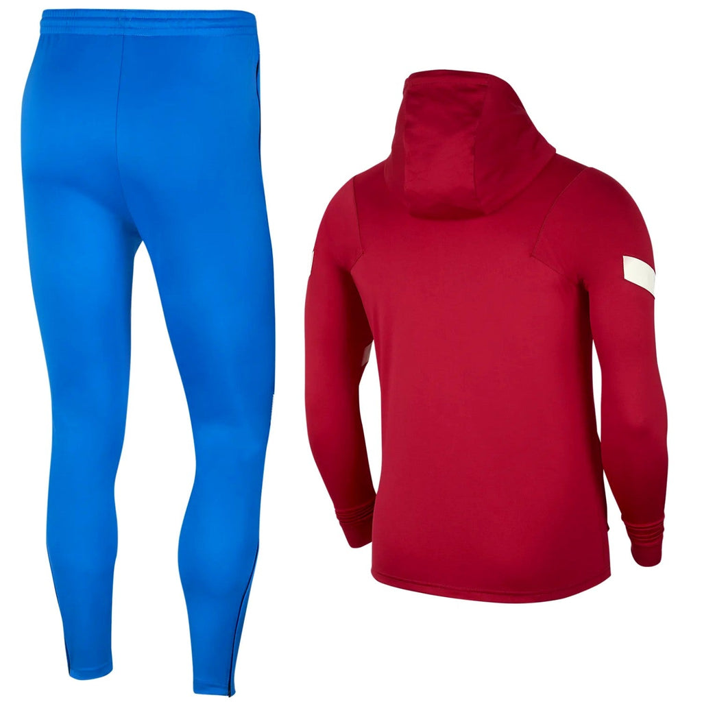 FC Barcelona hooded presentation soccer tracksuit 2021/22 - Nike-1