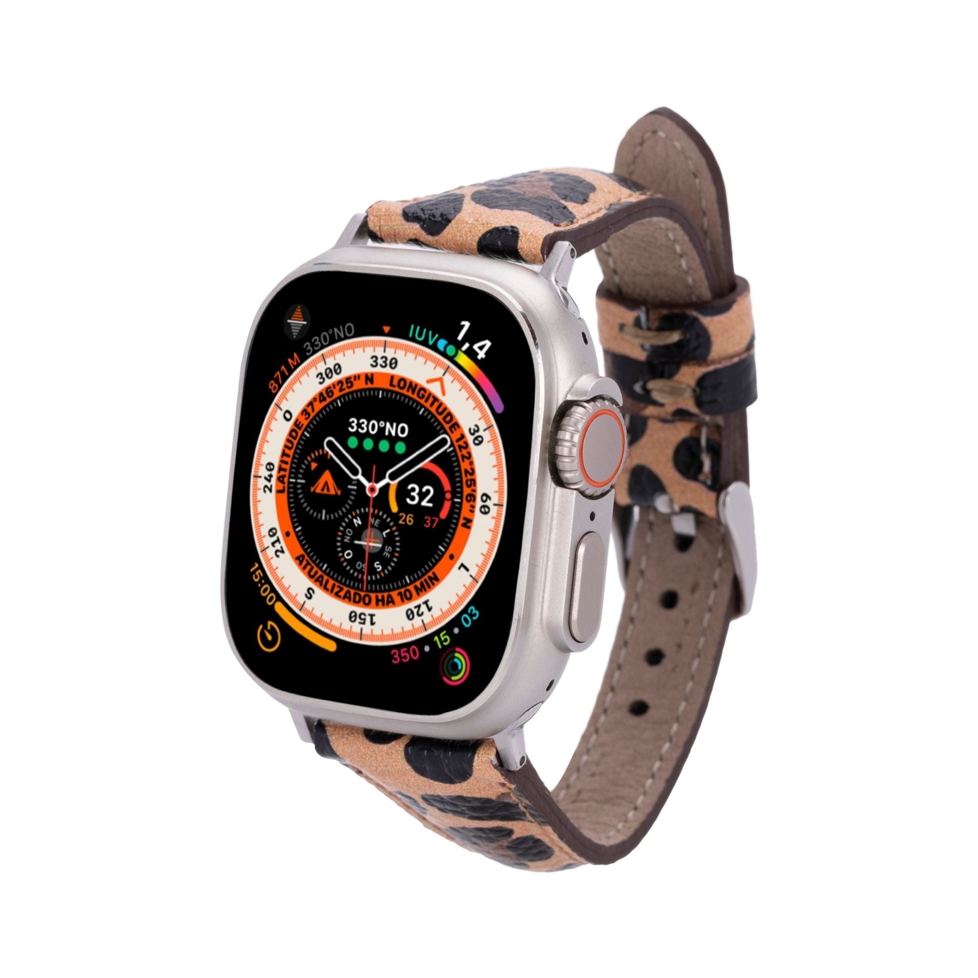 Buford Slim Leather Bands for Apple Watch 9, Ultra 2 & SE
