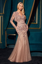Dynasty Lace Mermaid Gown-4