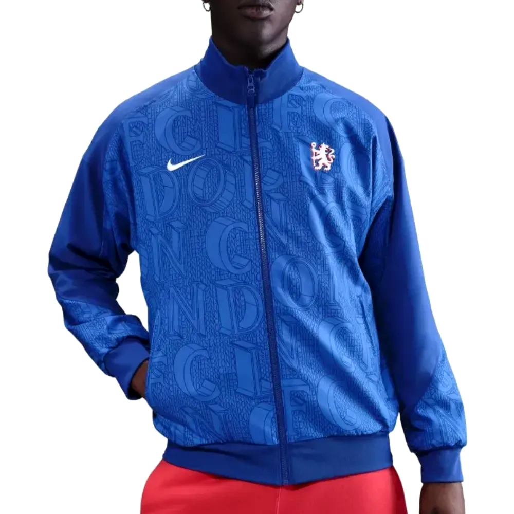 Chelsea FC pre-match presentation Soccer jacket 2025/26 - Nike-0