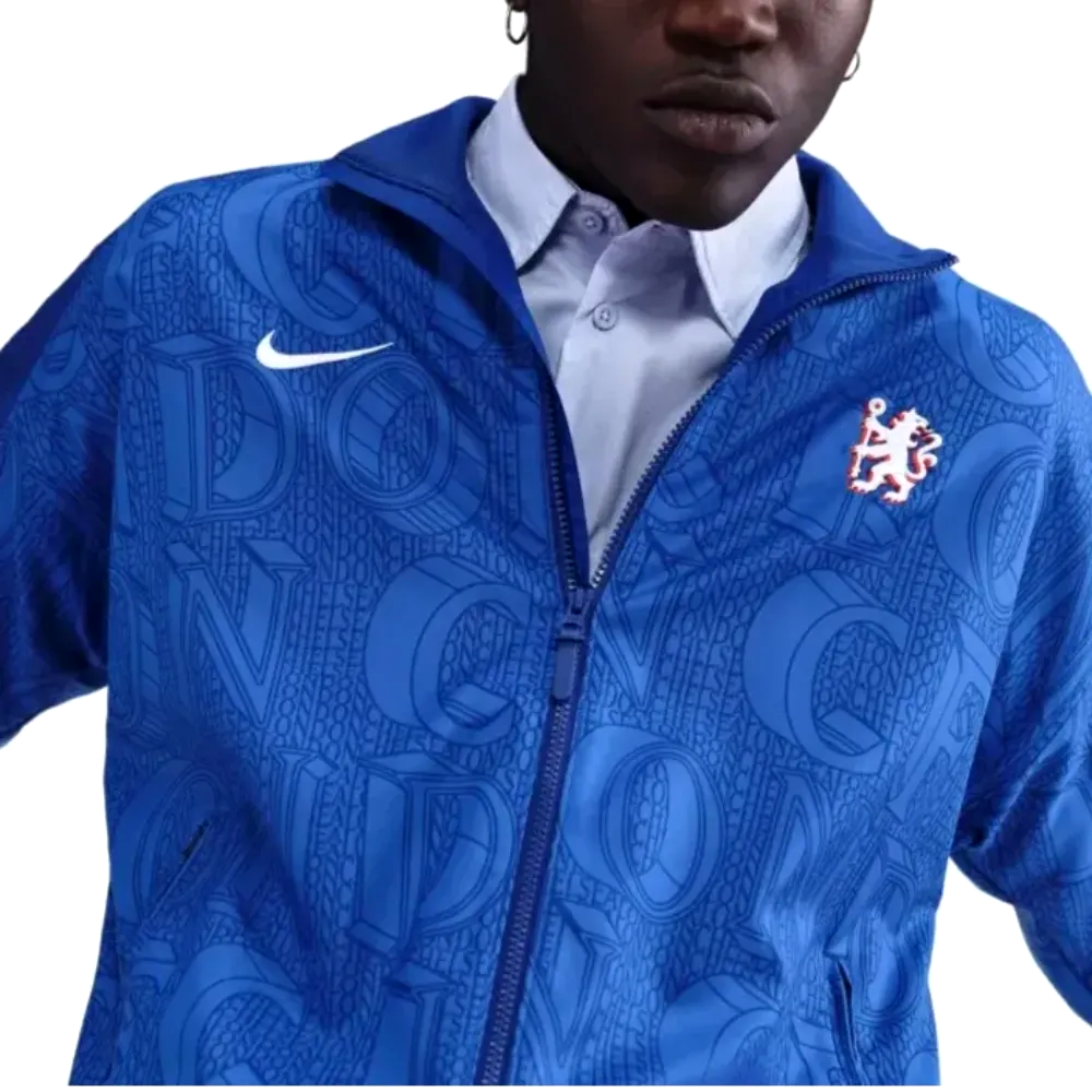 Chelsea FC pre-match presentation Soccer jacket 2025/26 - Nike-2