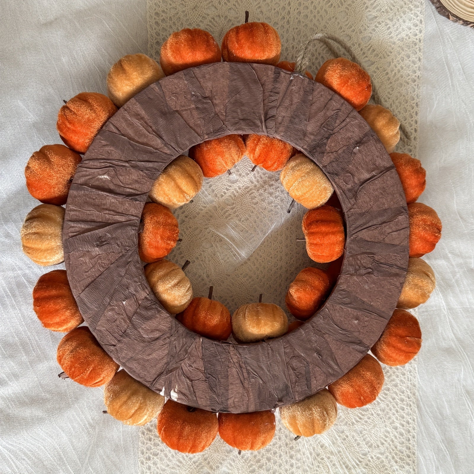 NNETM Halloween Harvest Pumpkin Wreath-3