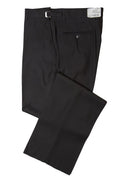 "Ethan" Black Super 150's Luxury Viscose Blend Suit Pants-5