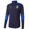 Italy soccer team technical training sweatshirt 2020/21 navy - Puma-0