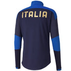 Italy soccer team technical training sweatshirt 2020/21 navy - Puma-1