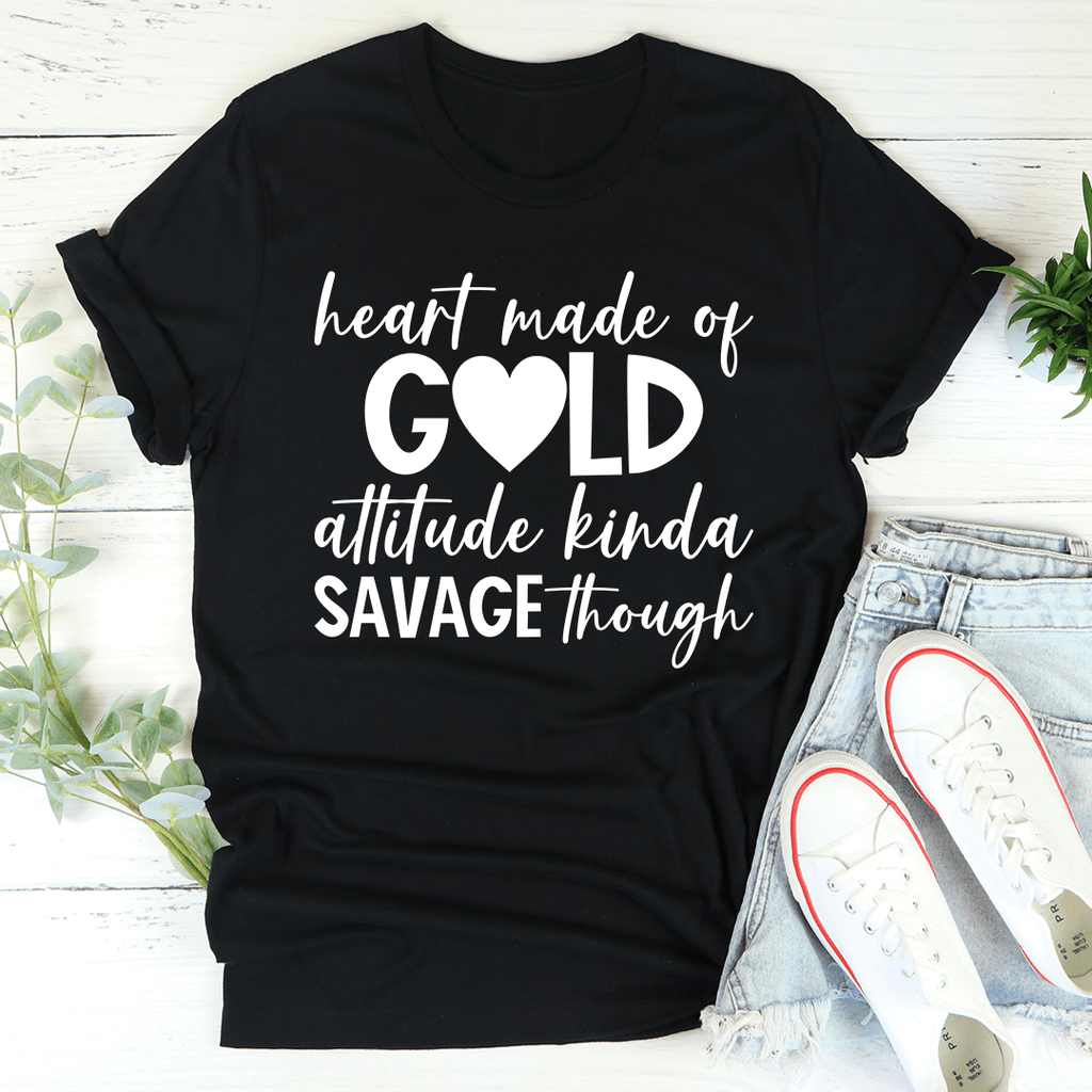 Heart Made Of Gold Tee