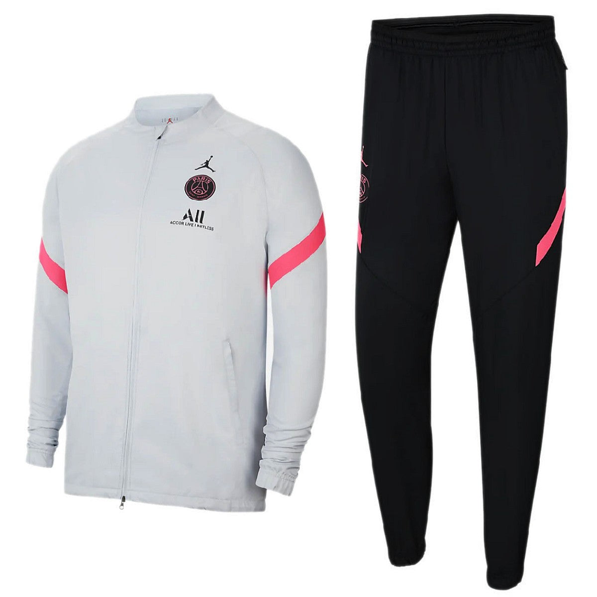 Jordan x PSG Soccer training presentation tracksuit 2021 - Jordan-0
