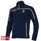 Kids - Bologna FC navy presentation soccer tracksuit 2018/19 - Macron-3