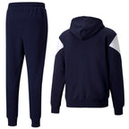 Manchester City navy Casual Fans presentation tracksuit 2021/22 - Puma-1