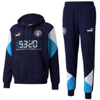 Manchester City navy Casual Fans presentation tracksuit 2021/22 - Puma-0