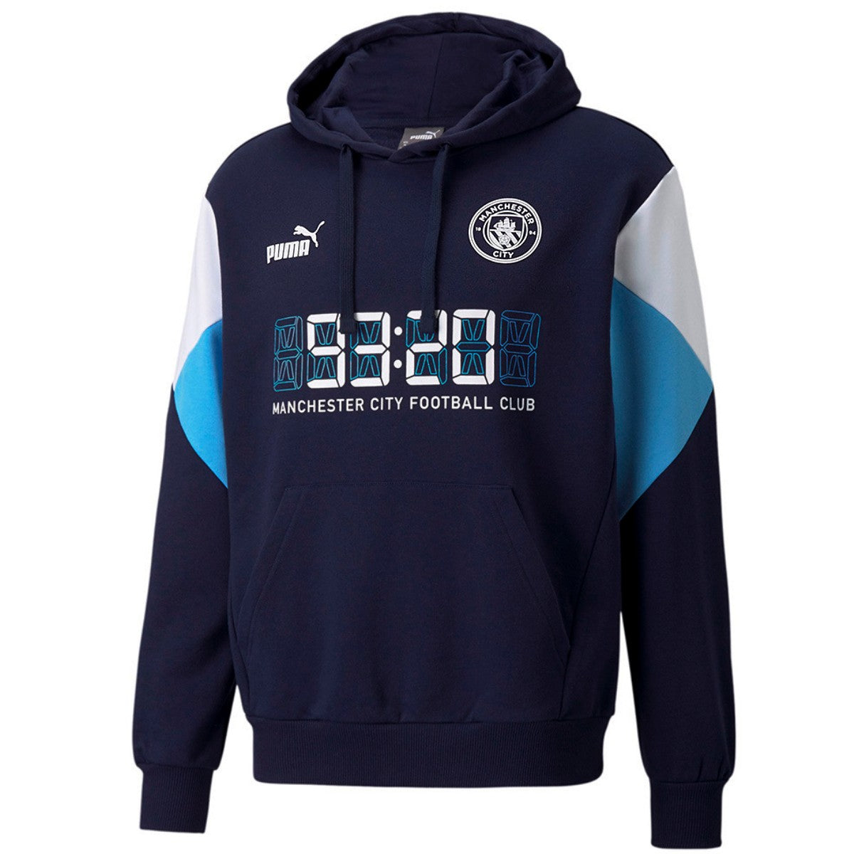 Manchester City navy Casual Fans presentation tracksuit 2021/22 - Puma-2