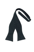 Newton Stripe Bow Tie Self Tie-0