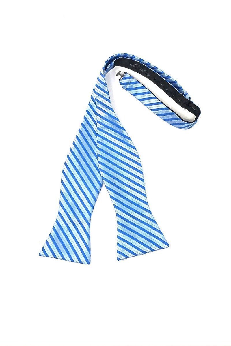 Newton Stripe Bow Tie Self Tie-1