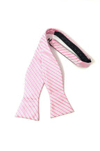 Newton Stripe Bow Tie Self Tie-4