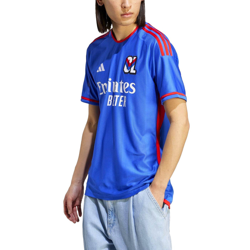 Olympique Lyon Away soccer jersey 2023/24 - Adidas-1