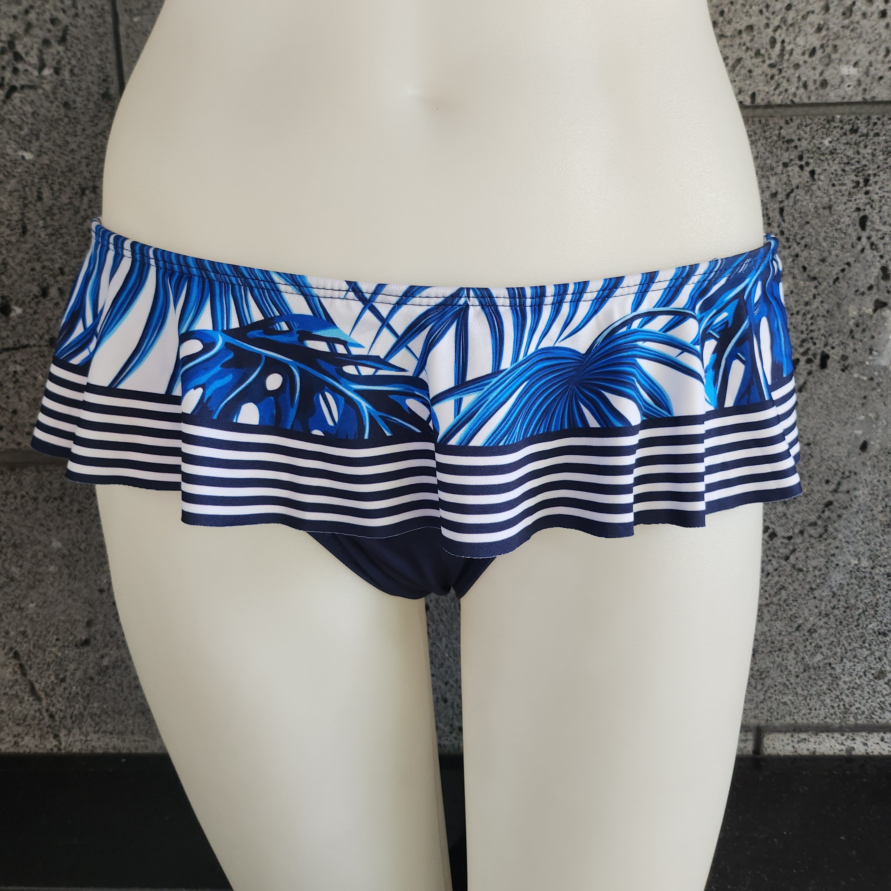 Loco Boutique Blue Girl Skirted Bottom-0