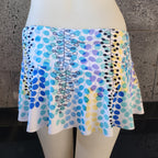 Loco Boutique Rainbow Shower Tree Flared Skort-3