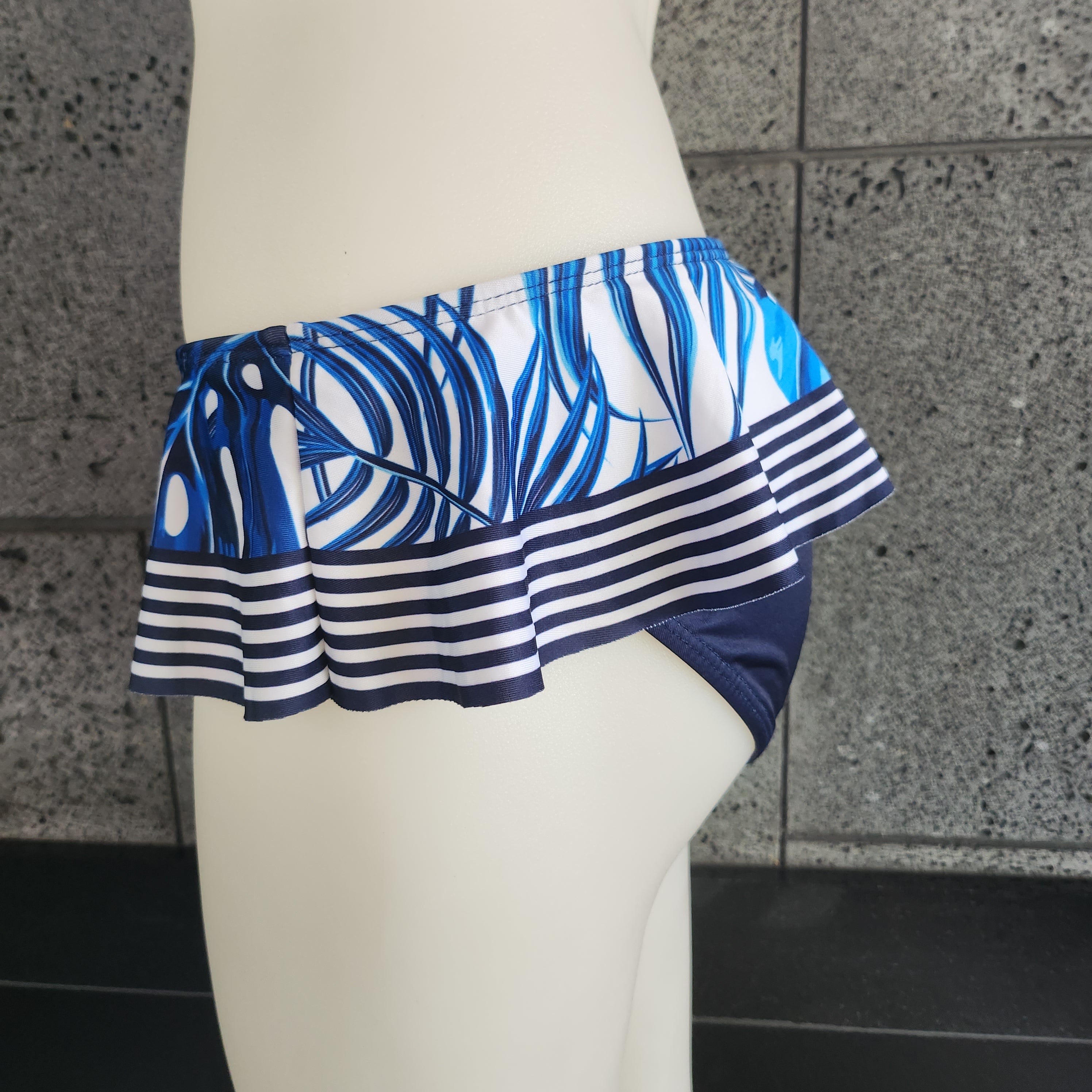 Loco Boutique Blue Girl Skirted Bottom-2