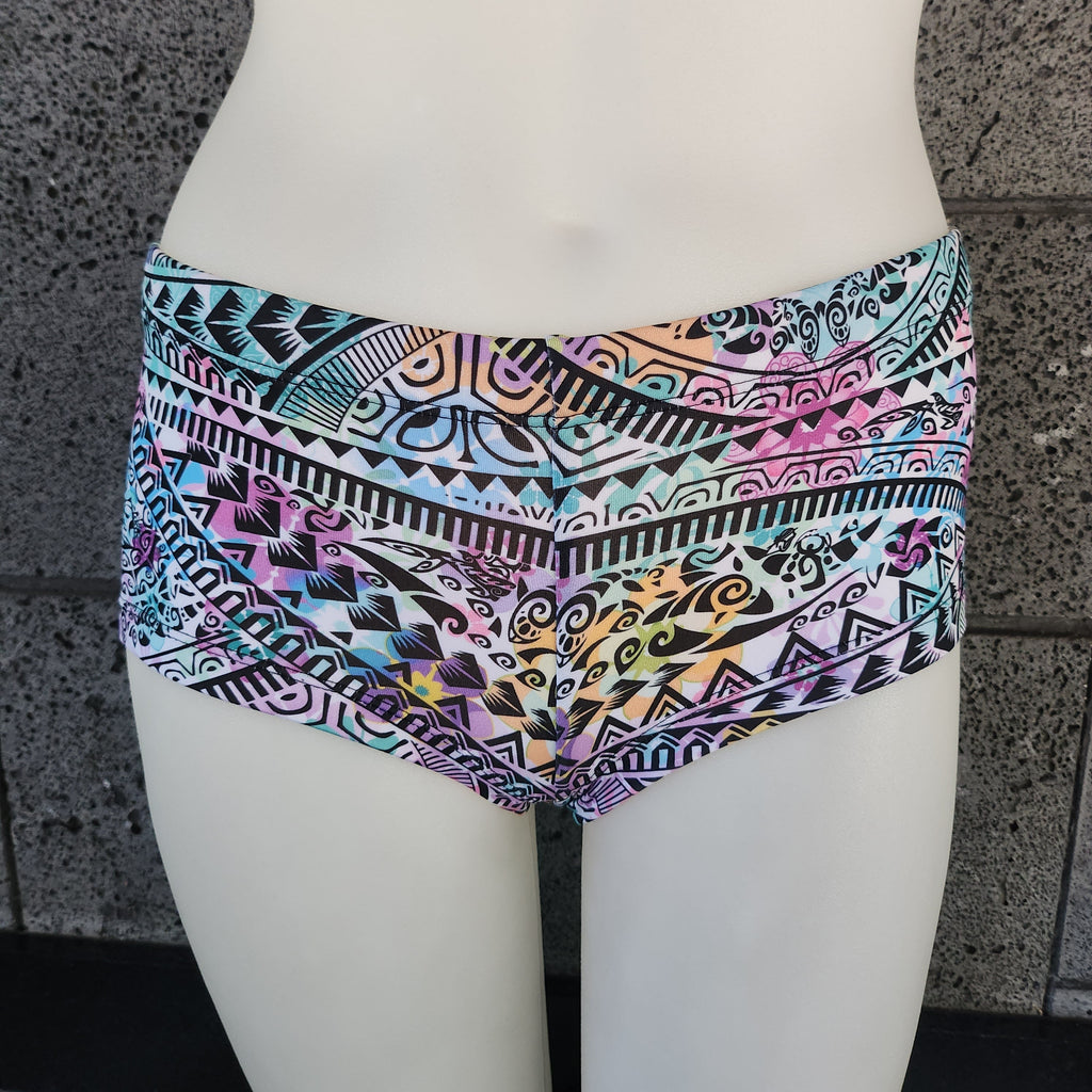 Loco Boutique Hawaiian Tats Boyshorts-0