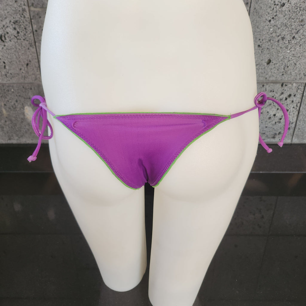 Loco Boutique Purple Tie-Side Bikini Bottom-1