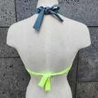 Loco Boutique Solid Bright Bandeau Bikini Top