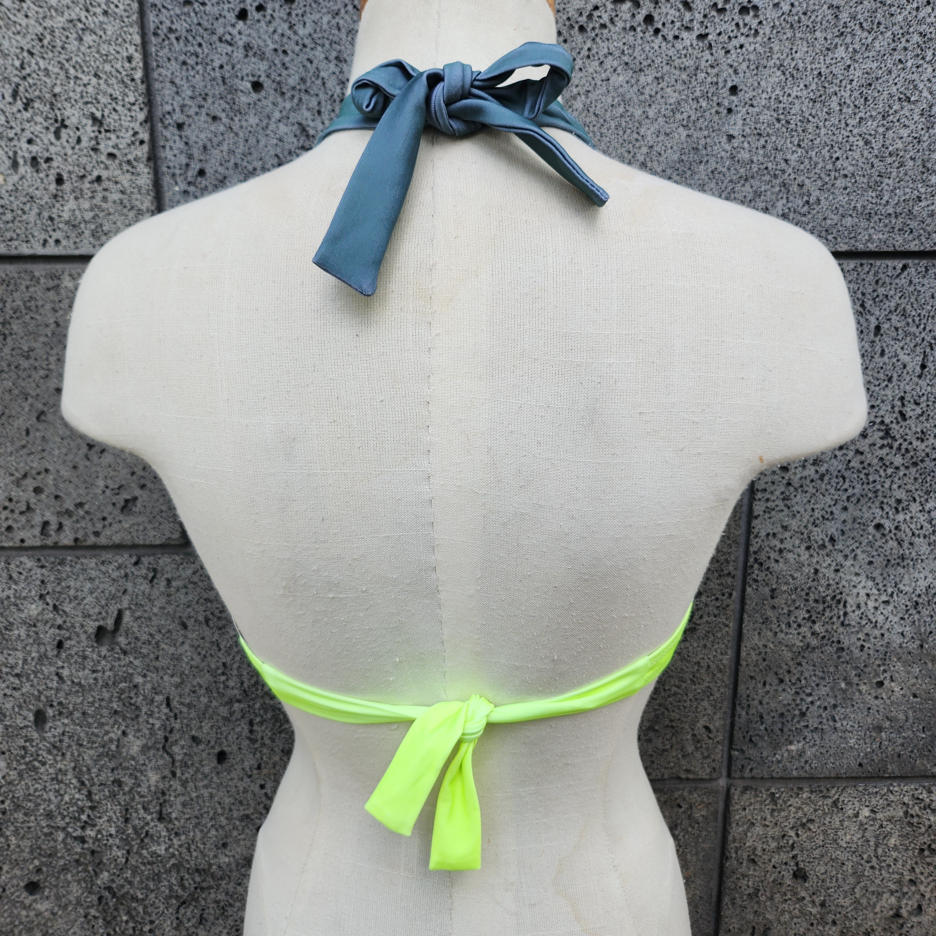 Loco Boutique Solid Bright Bandeau Bikini Top