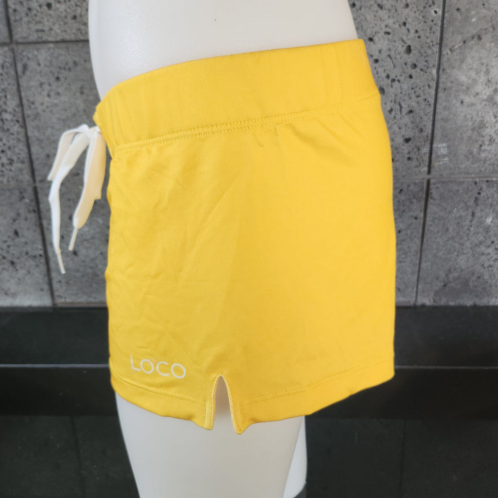 Loco Boutique Solid Logo Fitted Shorts-3