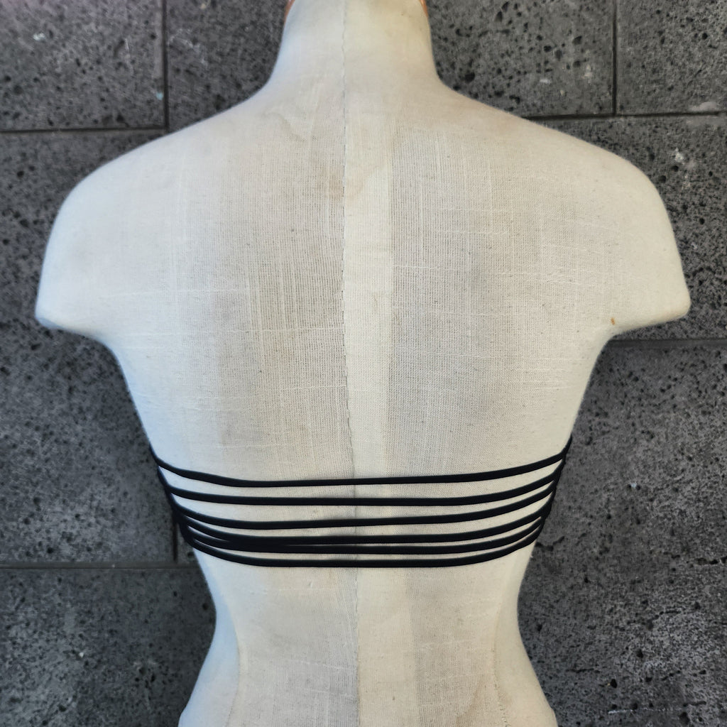 Loco Boutique Tiger Strappy Back Bandeau-0