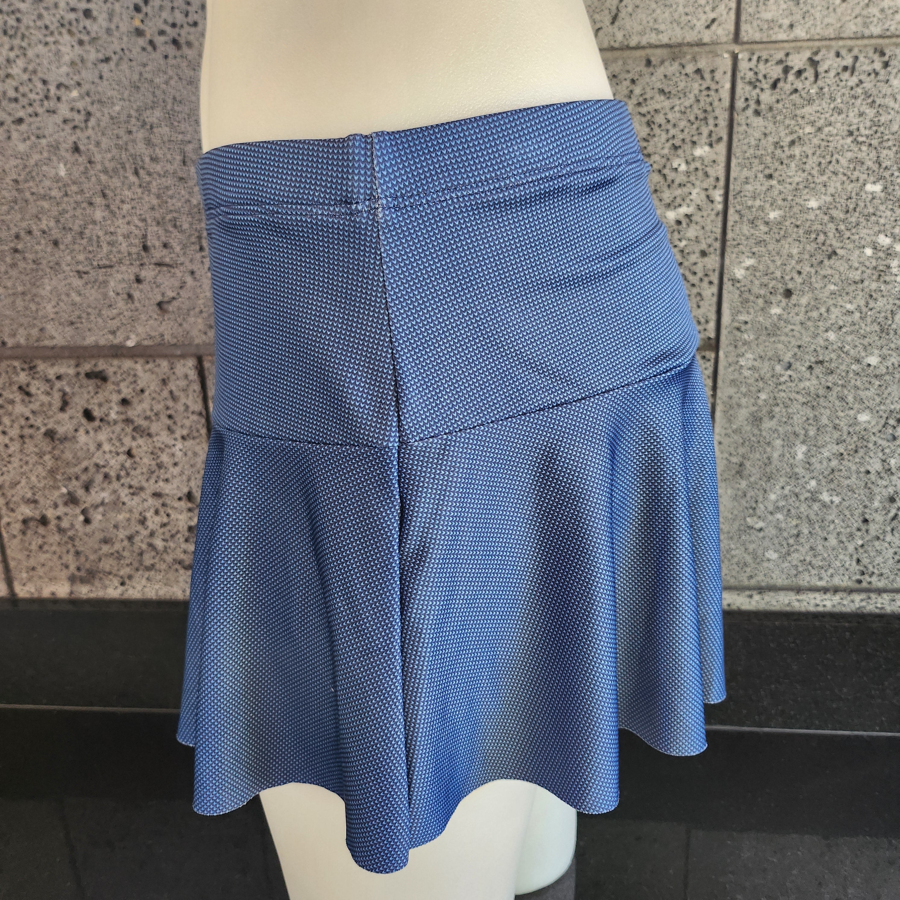 Loco Boutique Loco Stitch Flared Skort-3