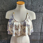 Loco Boutique Thicket Flounce Crop Top-0