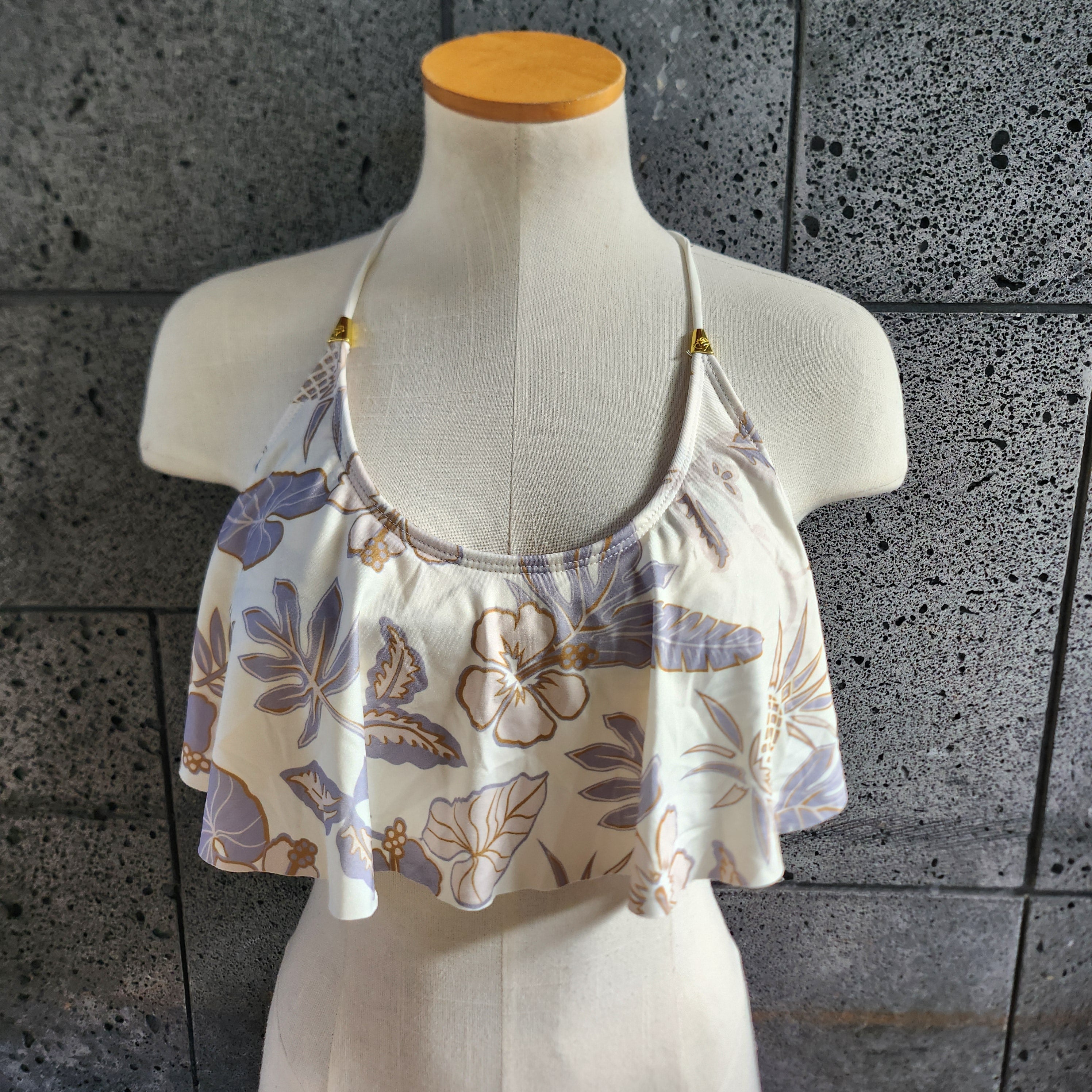 Loco Boutique Thicket Flounce Crop Top-0