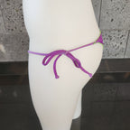 Loco Boutique Purple Tie-Side Bikini Bottom-2