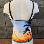 Loco Boutique Ko Olina Sunset Cami Tankini-1