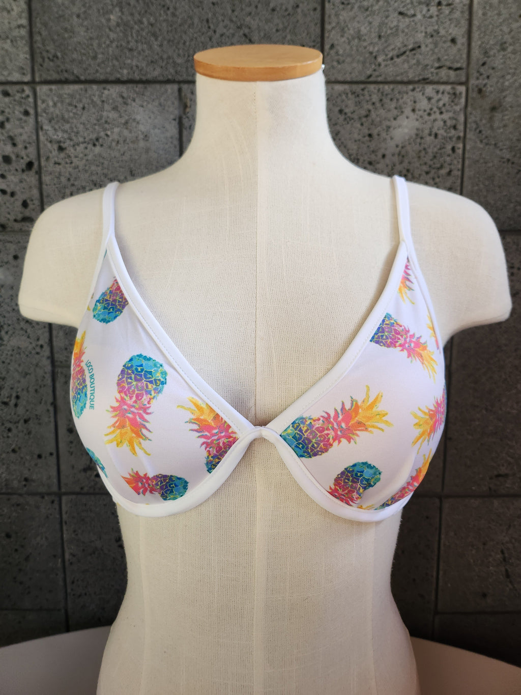 Loco Boutique Assorted Prints Underwire Bikini Top-1