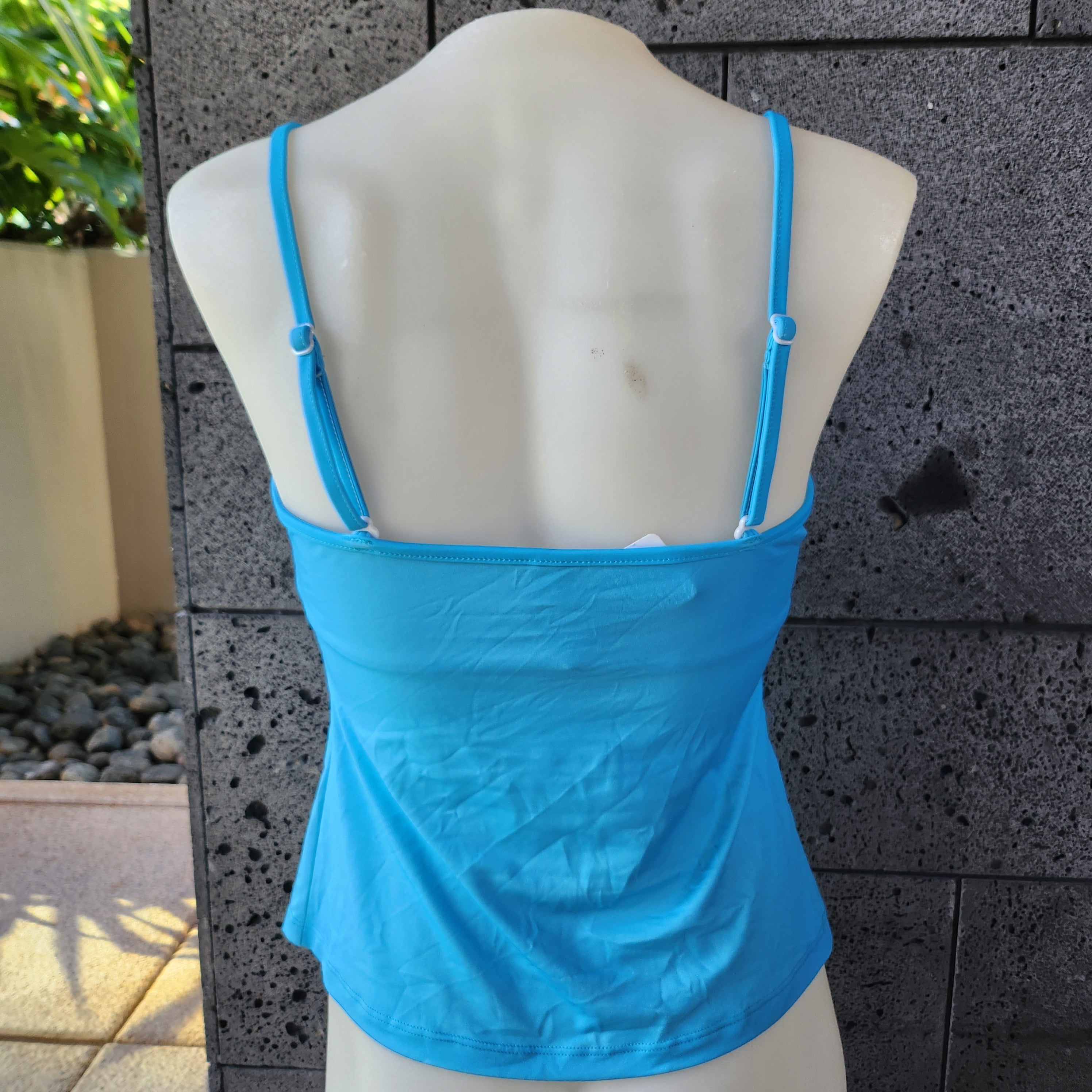 Loco Boutique Solid Logo Cami Tankini