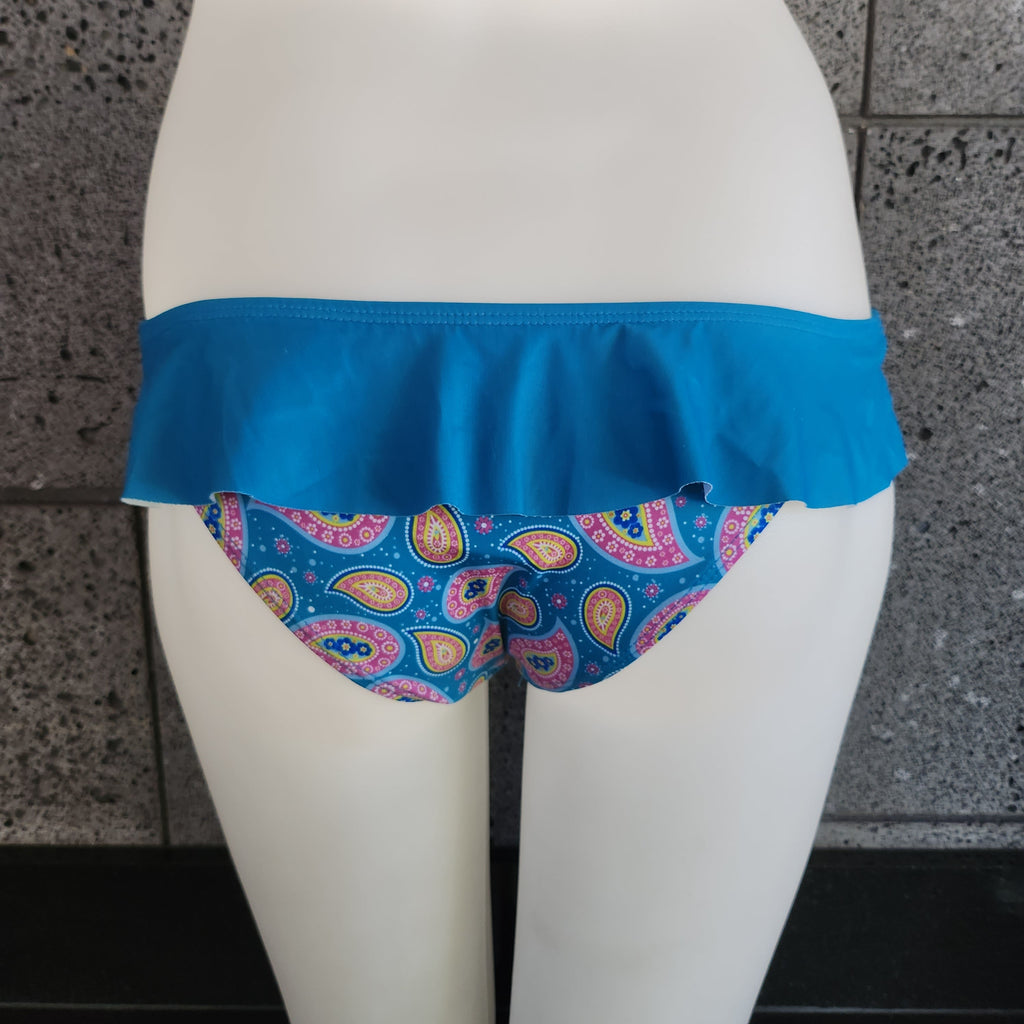 Loco Boutique Paisley Skirted Bikini Bottom-4