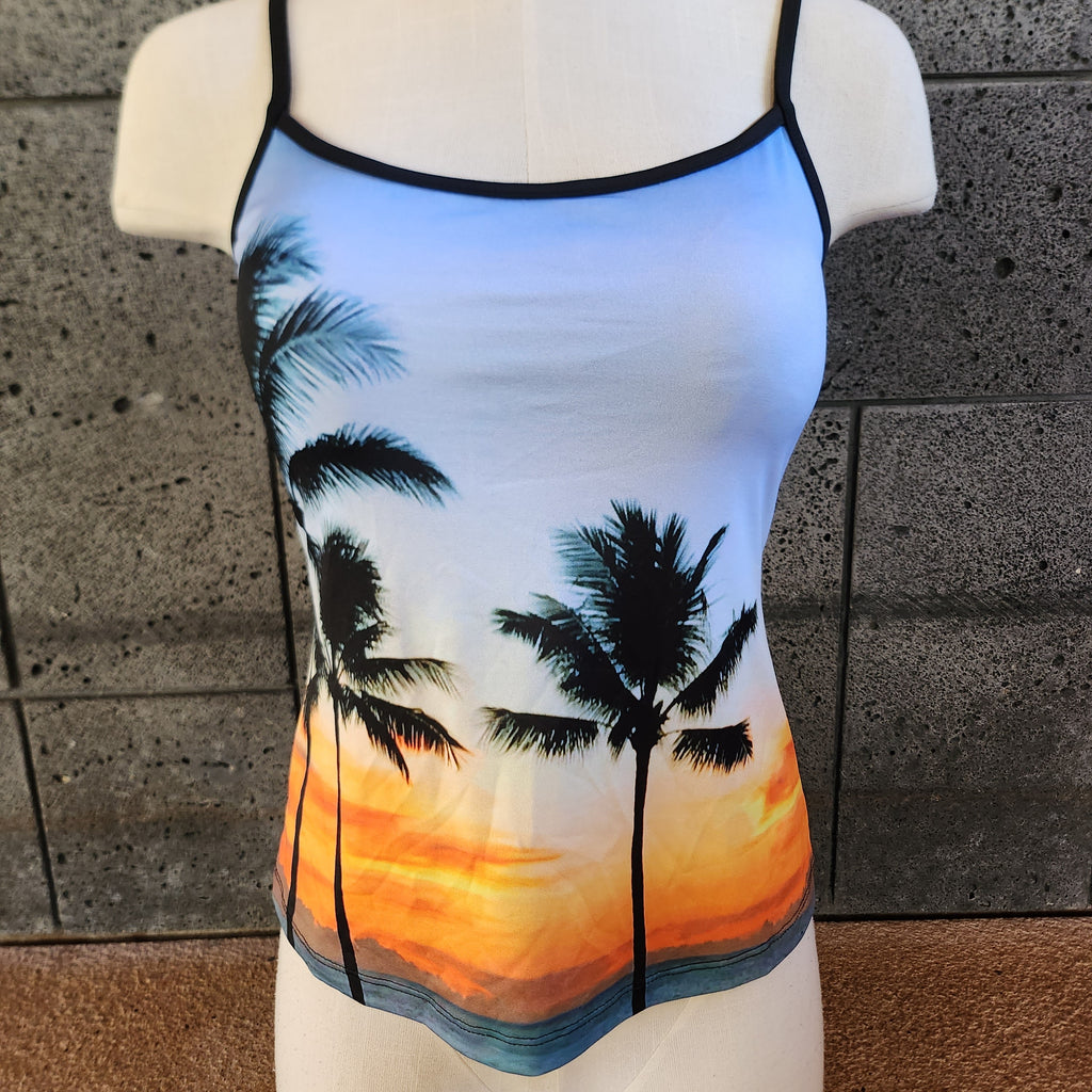 Loco Boutique Ko Olina Sunset Cami Tankini-0