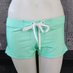 Loco Boutique Solid Logo Fitted Shorts-8