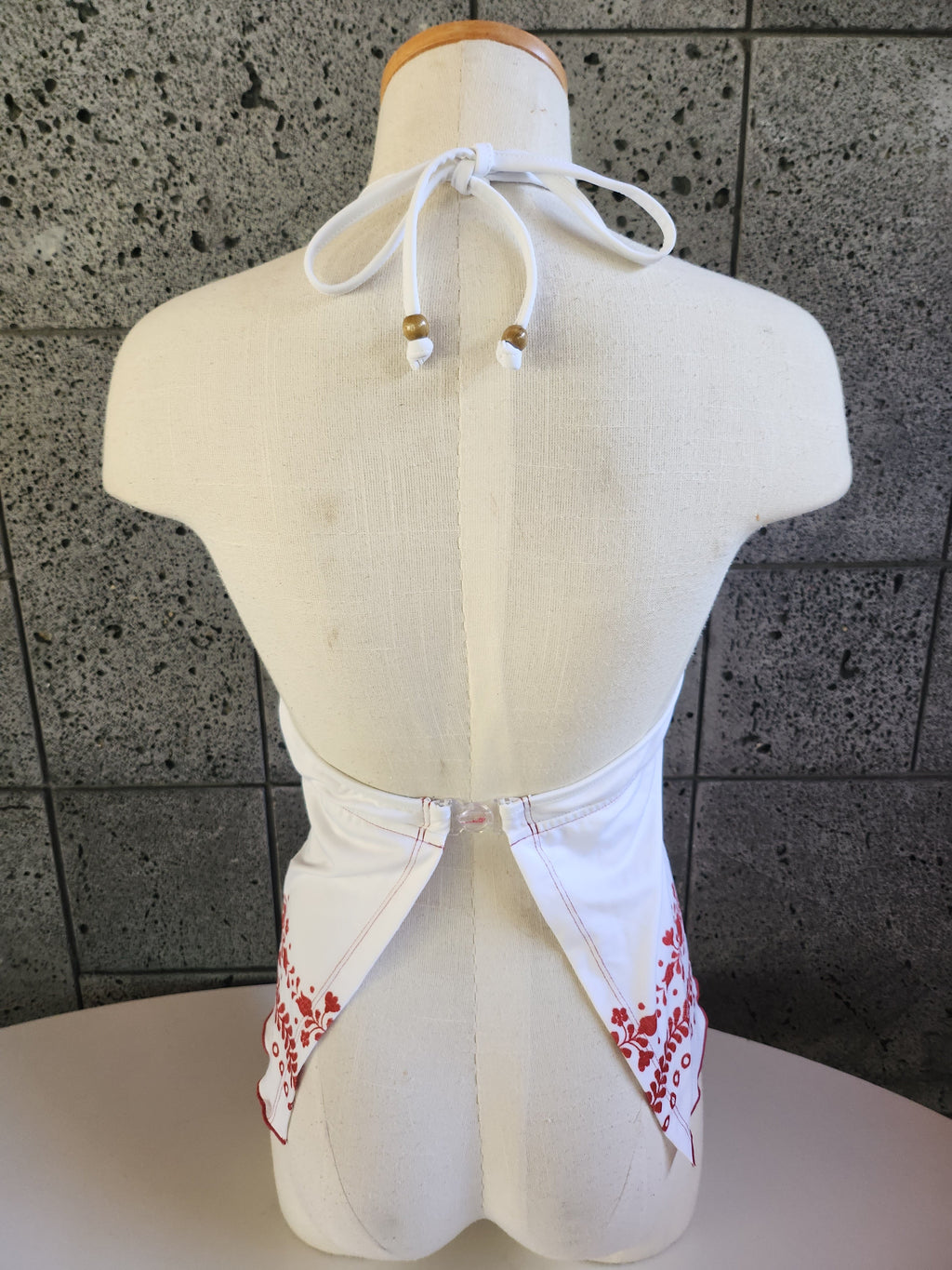 Loco Boutique Loco Broidery Ruffle Tankini Top-1