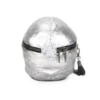 3D Bags Silver Skull Cross Body Shoulder Bag Mini Handle Handbags