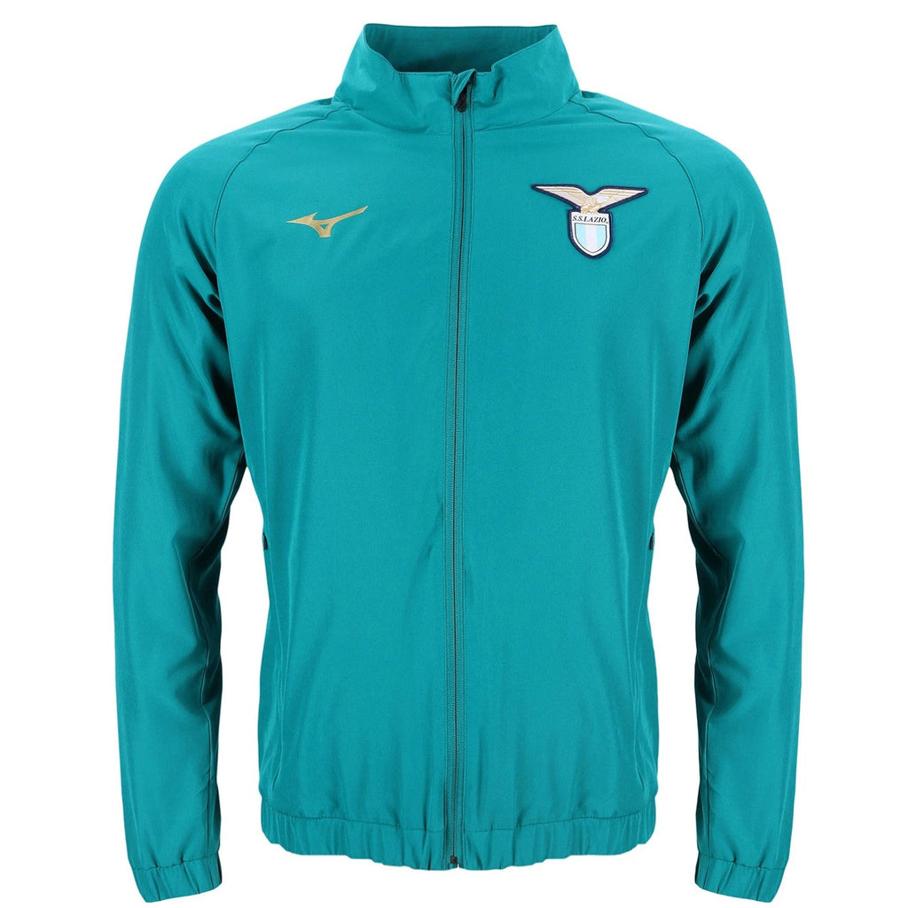SS Lazio water green presentation Soccer tracksuit 2023/24 - Mizuno-1