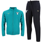 SS Lazio water green presentation Soccer tracksuit 2023/24 - Mizuno-0